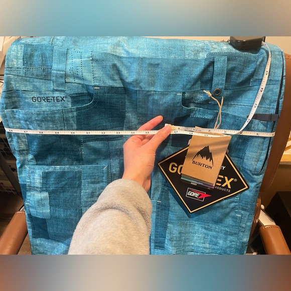 Burton Women's WZ Gore-Tex Zealous PT Snow Ski Bib Pants wz indiohobo SZ Small - Picture 8 of 12